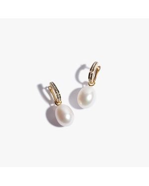 Annoushka Pearl Earrings - Metallic