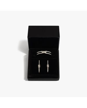 Annoushka Knuckle Earrings & Bangle Gift Set - Black