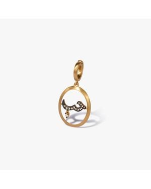 Annoushka Arabic Love Charm Pendant - Metallic