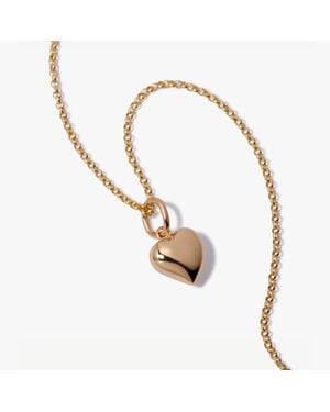 Annoushka 18ct Yellow Gold Small Heart Necklace - Metallic