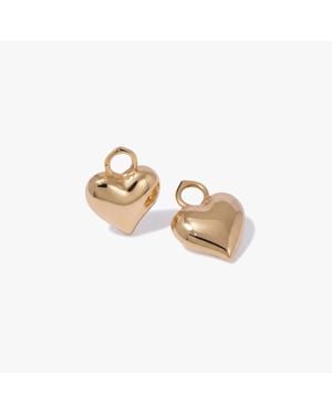 Annoushka Baby Heart Earring Drops - Metallic