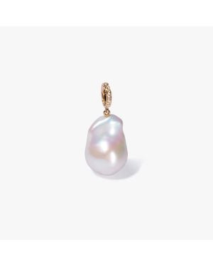 Annoushka Baroque Pearl Charm Pendant - Metallic