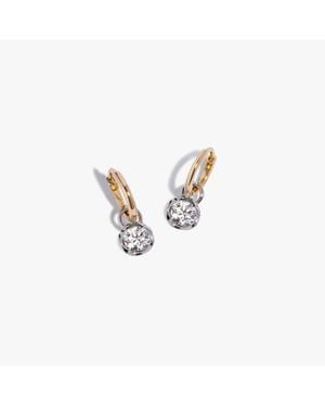 Annoushka Small Hoop Whoopsie Daisy 0.70Ct Diamond Earrings - Metallic