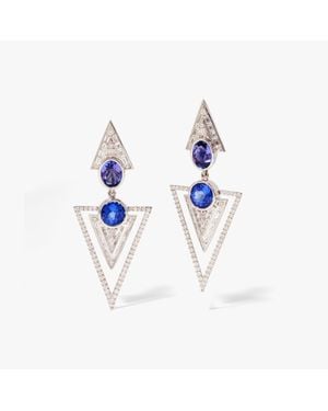 Annoushka Flight Arrow Earrings - Blue
