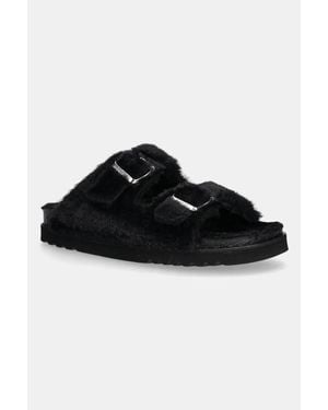 Scholl Ciabatte Slide Belle - Nero
