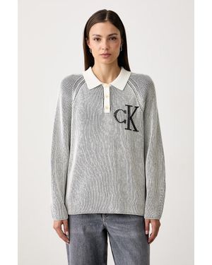 Calvin Klein Maglione Da Donna - Grigio