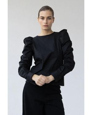 Muuv. Muuv Camicetta Da Donna Con Cotone Miel - Nero
