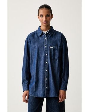 Guess Camicia Da Donna - Blu