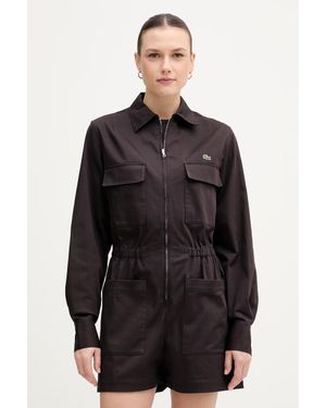 Lacoste Tuta Da Donna - Nero