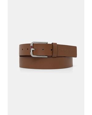 Tommy Hilfiger Cintura Da Uomo - Marrone