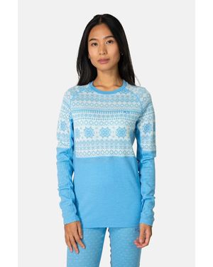 Kari Traa Longsleeve Funzionale Da Donna - Blu