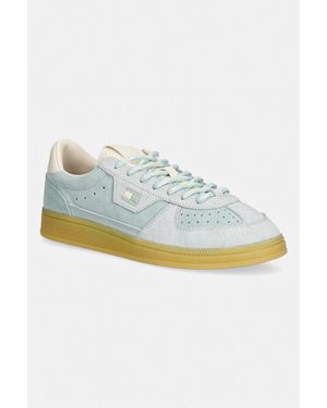 Tommy Hilfiger Mu The Greenwich Edge Suede Sneakers Da Donna - Blu