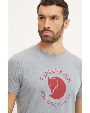 Fjallraven Maglietta Sportiva Fjällräven Fox - Grigio