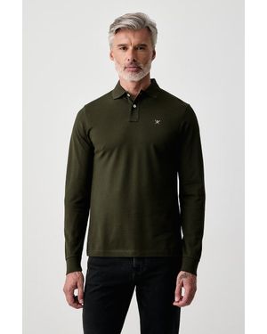 Hackett Maglietta A Maniche Lunghe Da Uomo - Nero