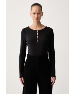 Guess Tuta Da Donna Zanita - Nero