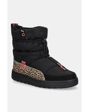 PUMA Stivali Da Neve Snowbae Wns Animal Flair - Nero