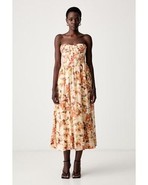Bardot Vestito Corsetto Con Lyocell Lola - Neutro