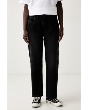 Vans Jeans Dritti Da Donna - Nero