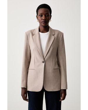 Calvin Klein Giacca Monopetto Da Donna - Neutro