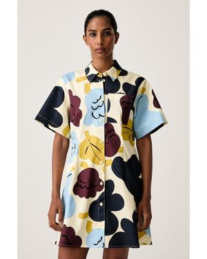 Marimekko Vestito D'Estate - Blu