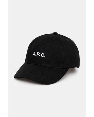 A.P.C. Berretto Da Baseball Casquette Charlie - Nero