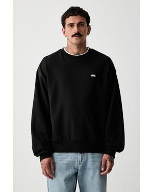 Vans Felpa Oversize Da Uomo - Nero