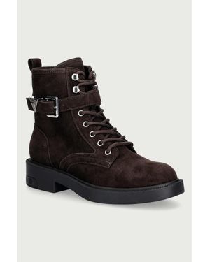 Guess Stivali Alla Caviglia Da Donna Fellini3 - Nero