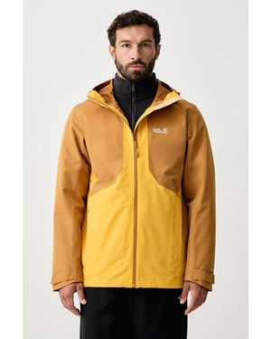 Jack Wolfskin Giacca 3In1 Da Uomo Stonetrail - Arancione