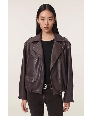 AllSaints Giacca Corta Da Donna - Marrone