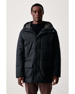 Barbour Giacca Trapuntata Da Uomo Bedale - Nero