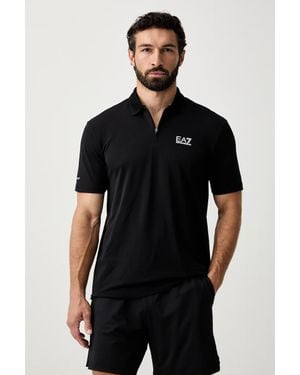 EA7 Polo Da Uomo - Nero