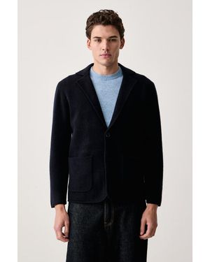 Benetton Giacca Da Uomo - Blu