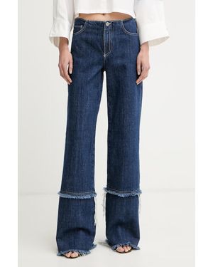 MAX&Co. Jeans Wide Leg Da Donna Mclricetta - Blu