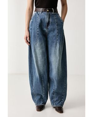 ARMANI EXCHANGE Jeans Balloon Da Donna - Blu