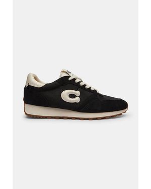 COACH Retro Runner Sneakers Da Donna - Nero