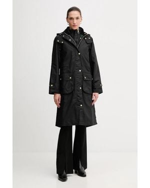 Barbour Giacca Parka Long Cannich Wax - Nero