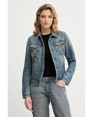 G-Star Giacca Di Jeans Pitched Hem Slim - Blu