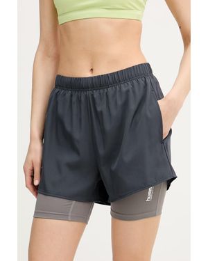 Hummel Pantaloncini 2In1 Da Donna - Blu