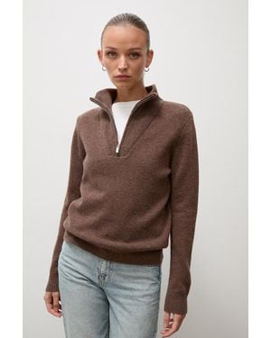 Answear.LAB Maglione Da Donna Con Lana - Marrone