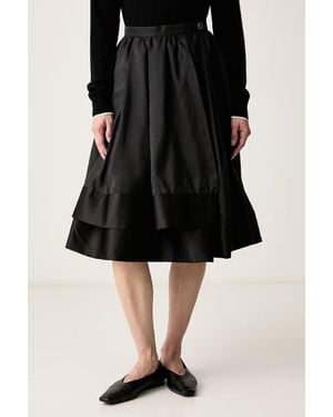 KARL LAGERFELD Gonna Svasata - Nero