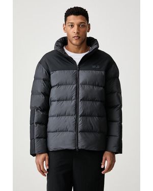 Jack Wolfskin Giacca Trapuntata Da Uomo Icy Hollow - Grigio