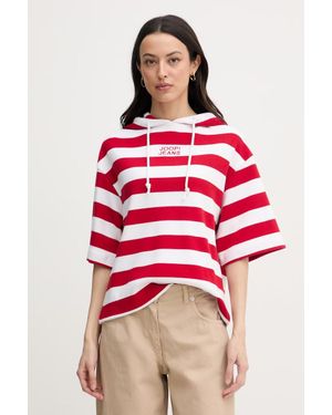 Joop! Felpa Con Cappuccio Da Donna - Rosso