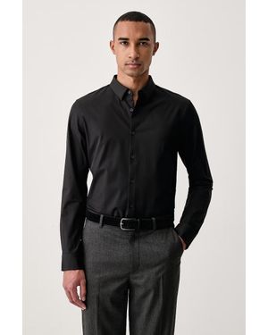 Calvin Klein Camicia Da Uomo - Nero