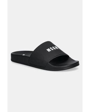MSGM Ciabatte Slide - Nero