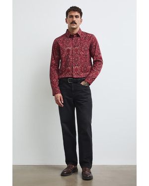 Medicine Camicia Da Uomo - Rosso