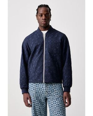 KENZO Giacca Bomber Da Uomo - Blu