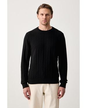 HUGO Maglione Da Uomo - Nero