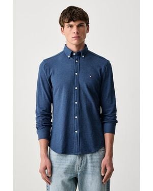 Tommy Hilfiger Camicia Da Uomo - Blu