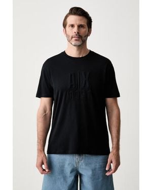 ARMANI EXCHANGE T-Shirt Da Uomo - Nero