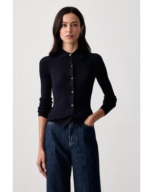Marella Cardigan Da Donna Con Misto Lana Mllbaco - Blu